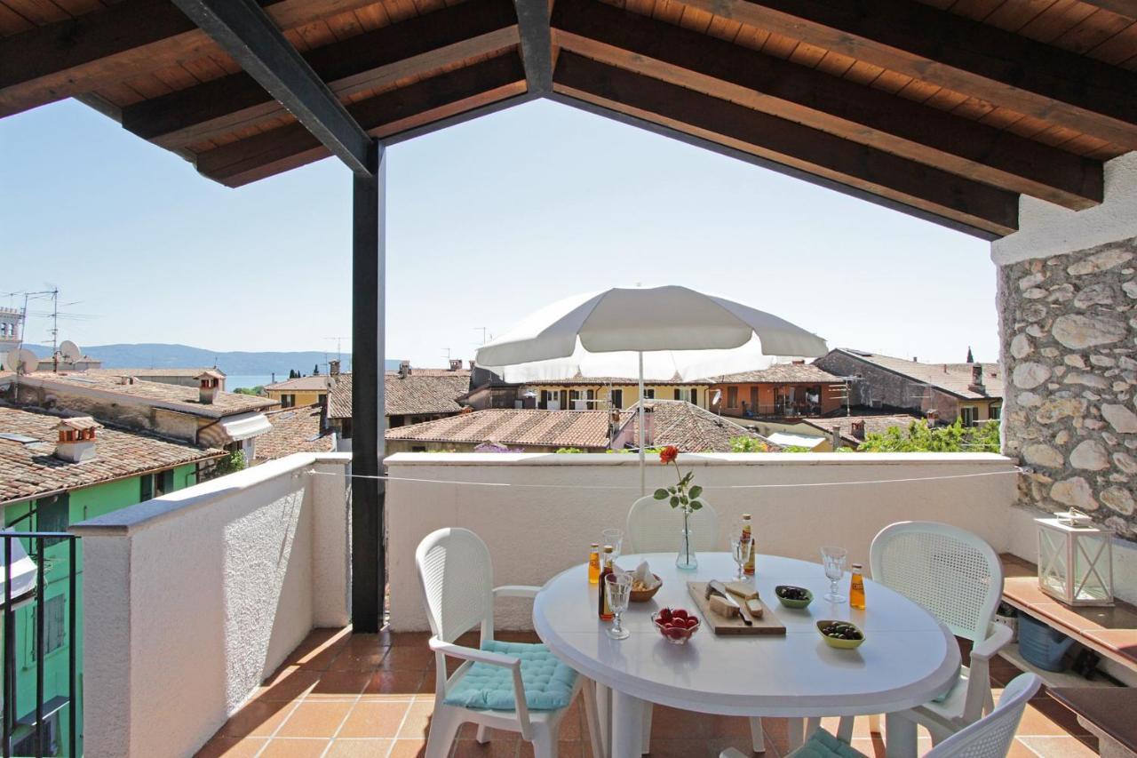 Ferienwohnung am Gardasee, mit Dachterrasse, nähe See Toscolano-Maderno Exterior foto