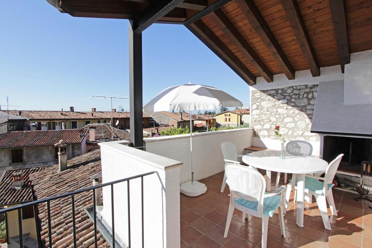 Ferienwohnung am Gardasee, mit Dachterrasse, nähe See Toscolano-Maderno Exterior foto